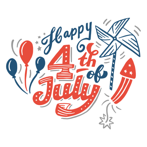4th Of July Transparent PNG