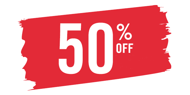50% Off PNG Photo