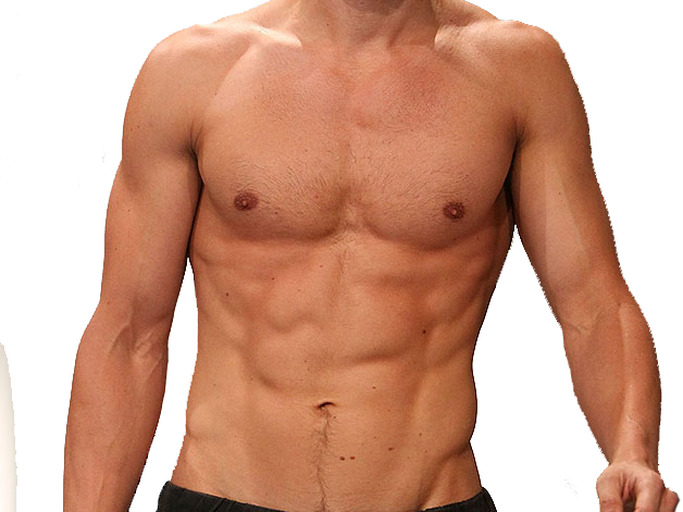 6 pack abs PNG Foto