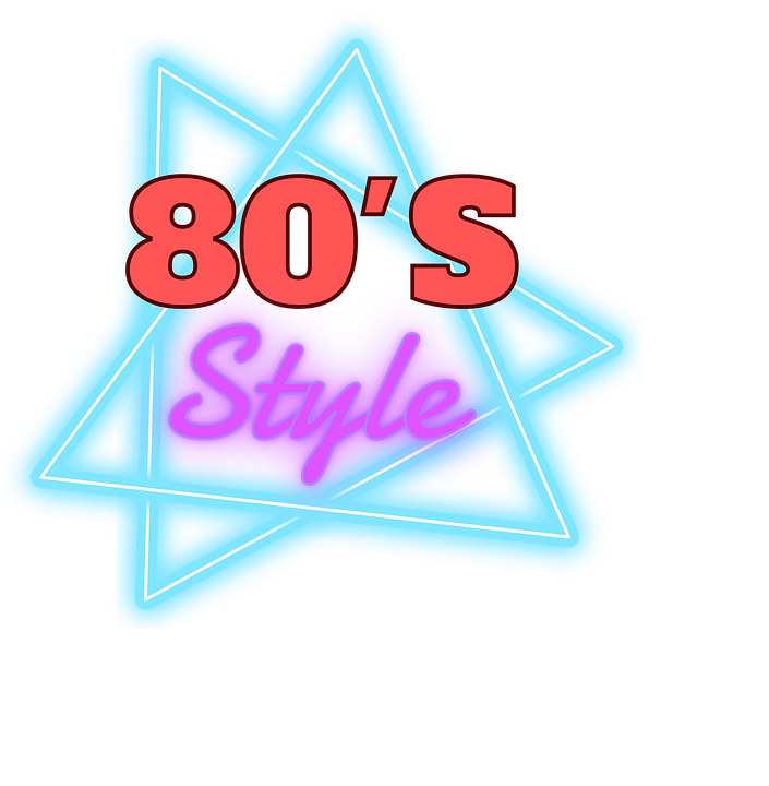 80-х логотип PNG картина