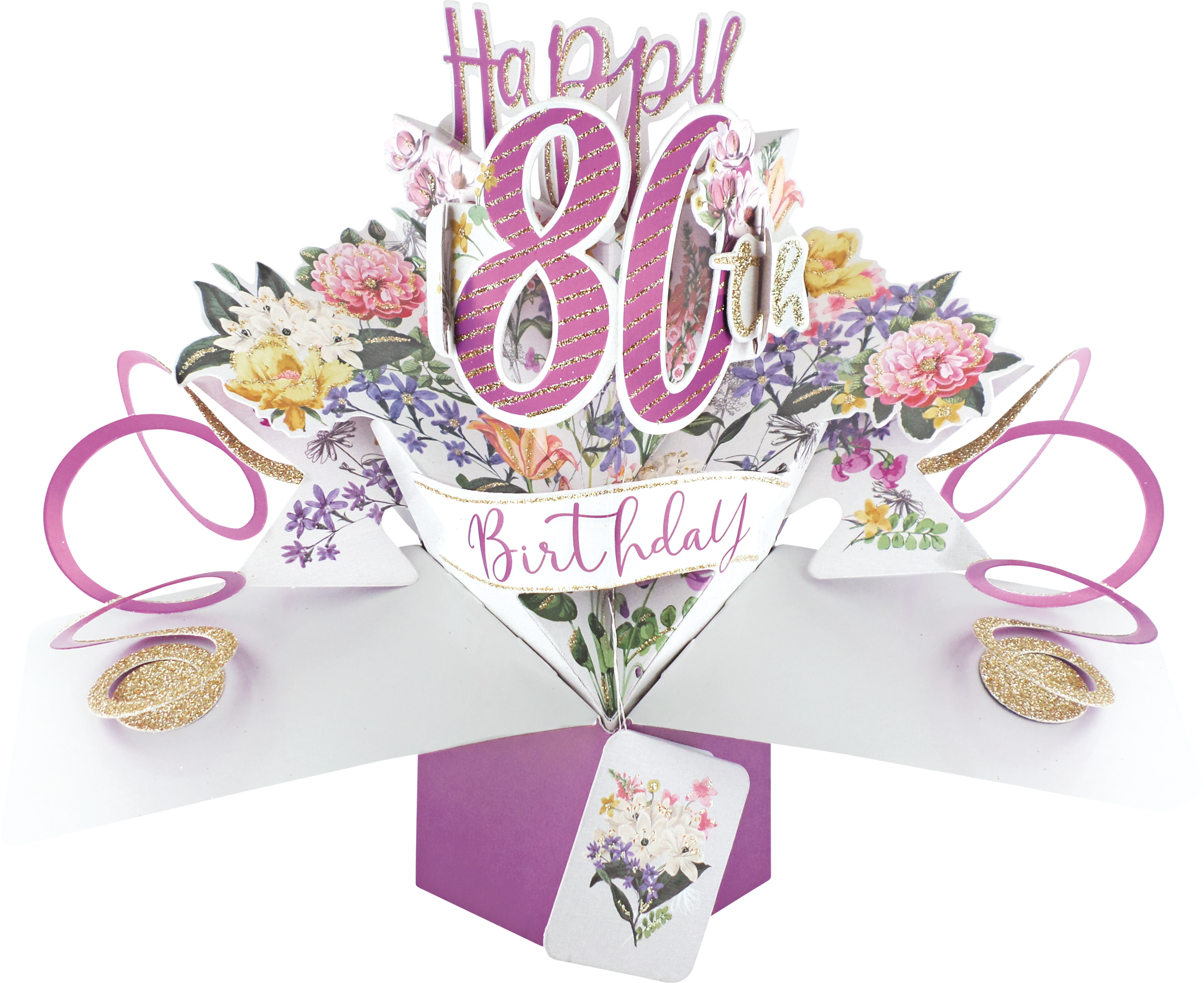 80th Birthday PNG Clipart