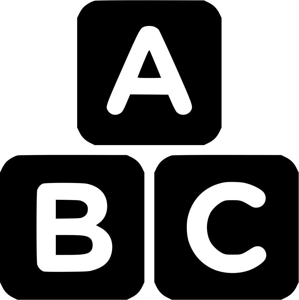 ABC PNG Isolated Photo