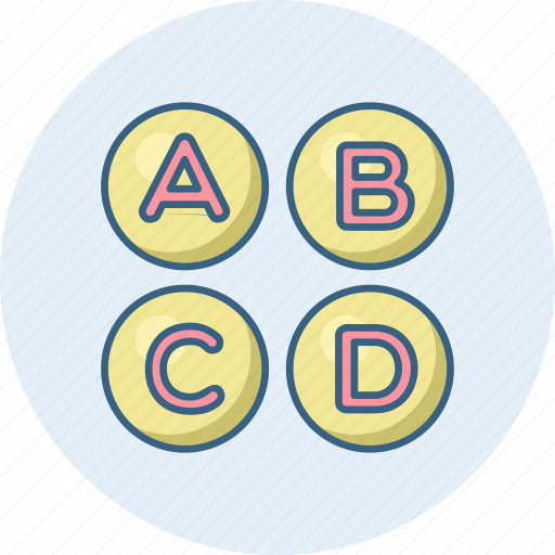 Abcd PNG-Datei