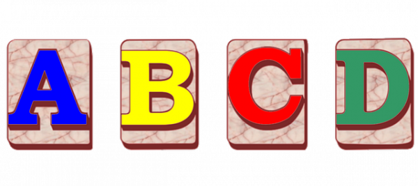 ABCD Transparent PNG