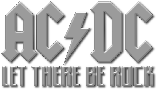 AC DC PNG Isolated File