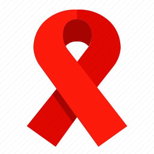 AIDS Ribbon PNG Transparent