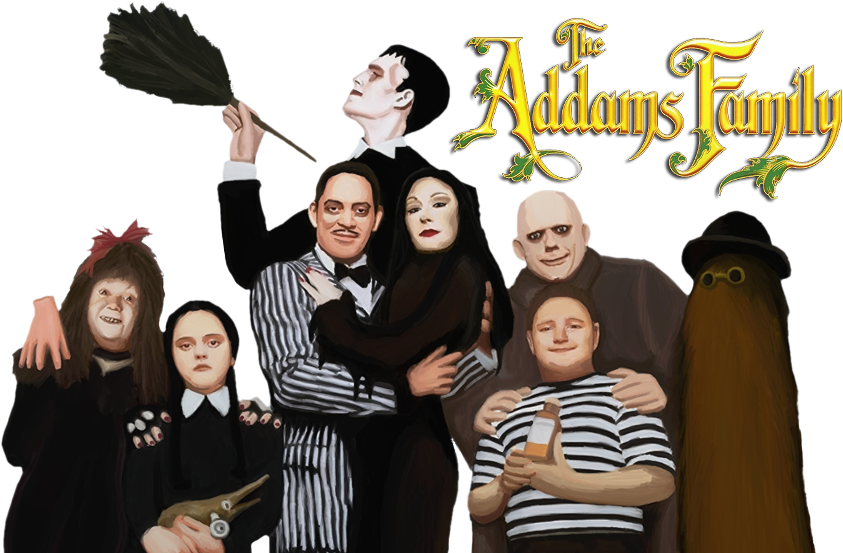 Adams Family PNG Isolated File