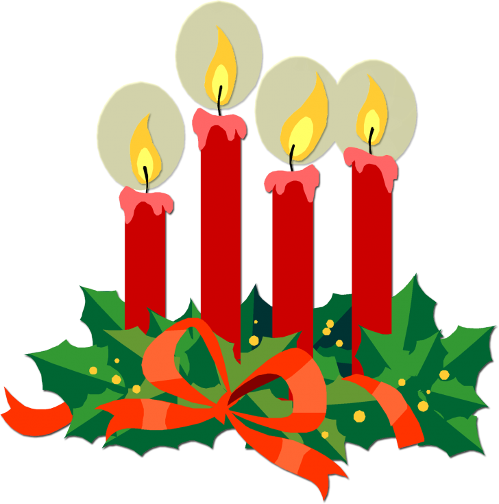 Advent Candle PNG Isolated HD