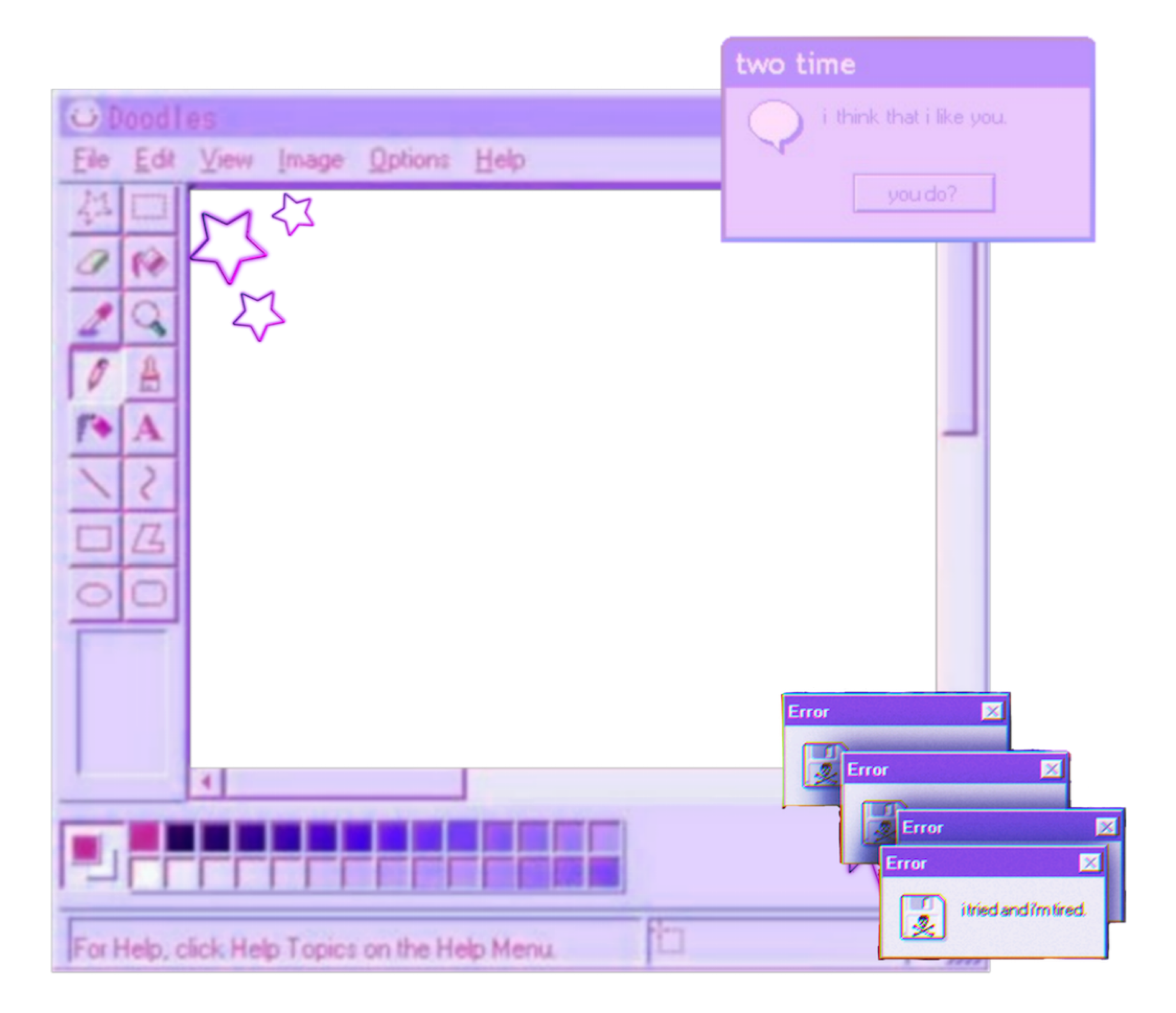 Aesthetic Frame Download PNG Image