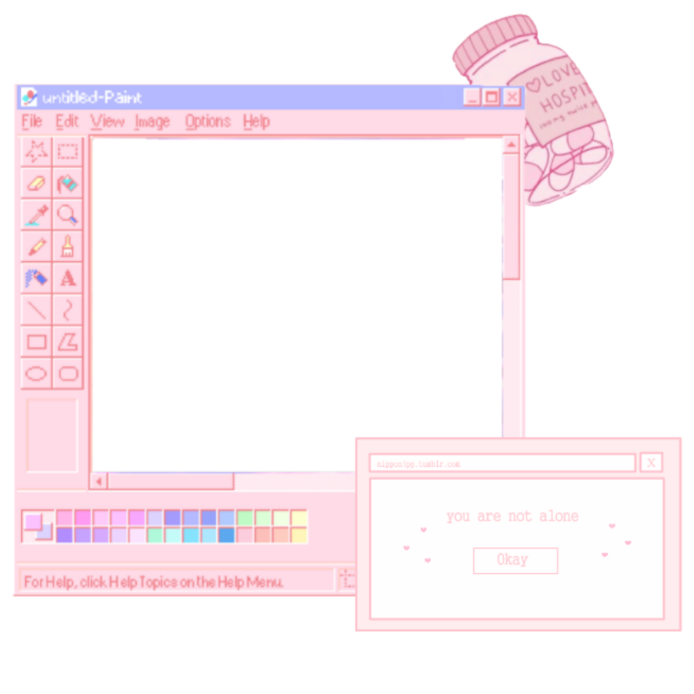 Aesthetic Frame PNG Image