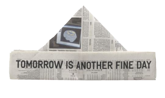 Aesthetic Newspaper PNG Isolated HD