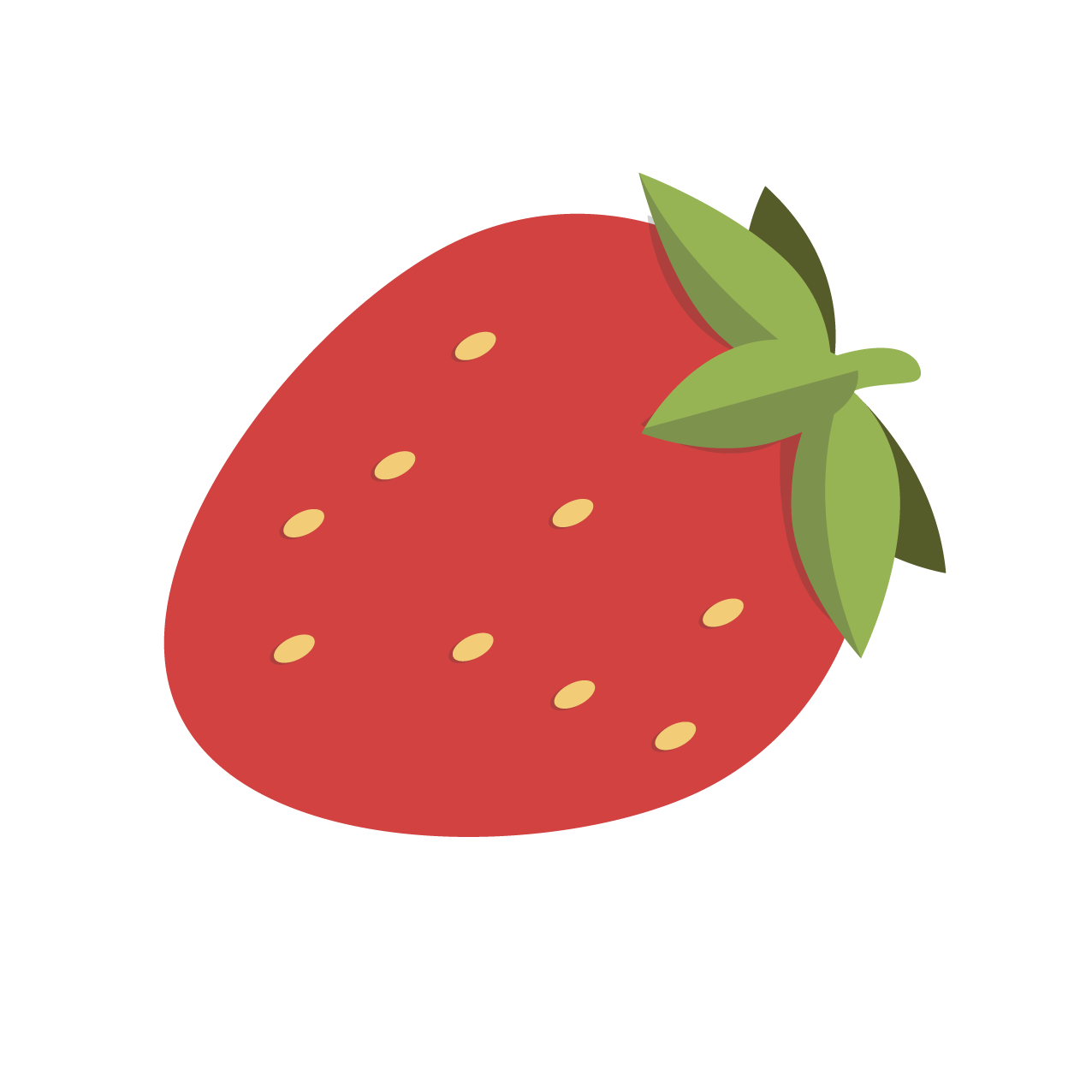Aesthetic Strawberry PNG Image