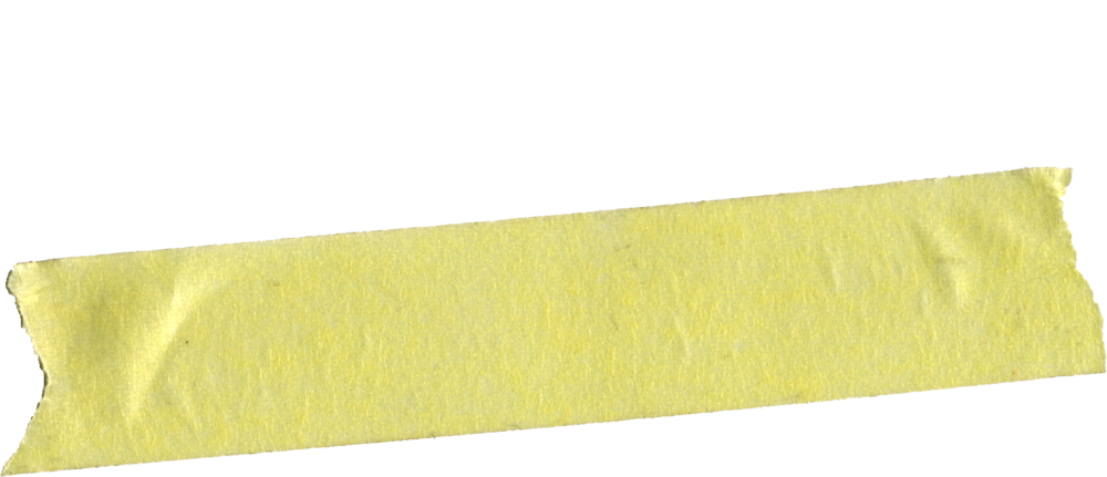 Aesthetic Tape Transparent PNG