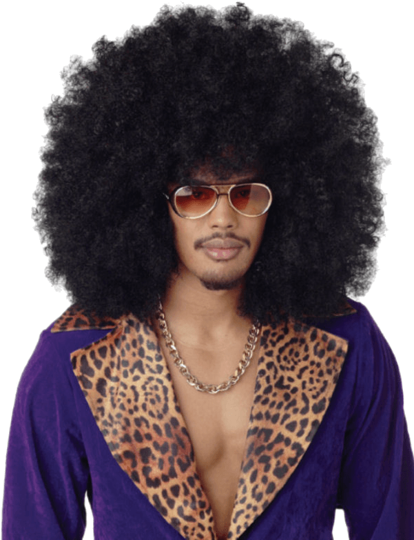 Afro PNG isolierte Datei