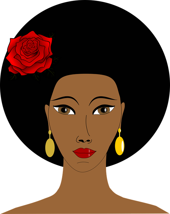 Afro PNG Picture