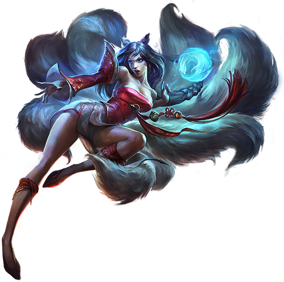 AHRI League of Legends PNG Isolated Photo