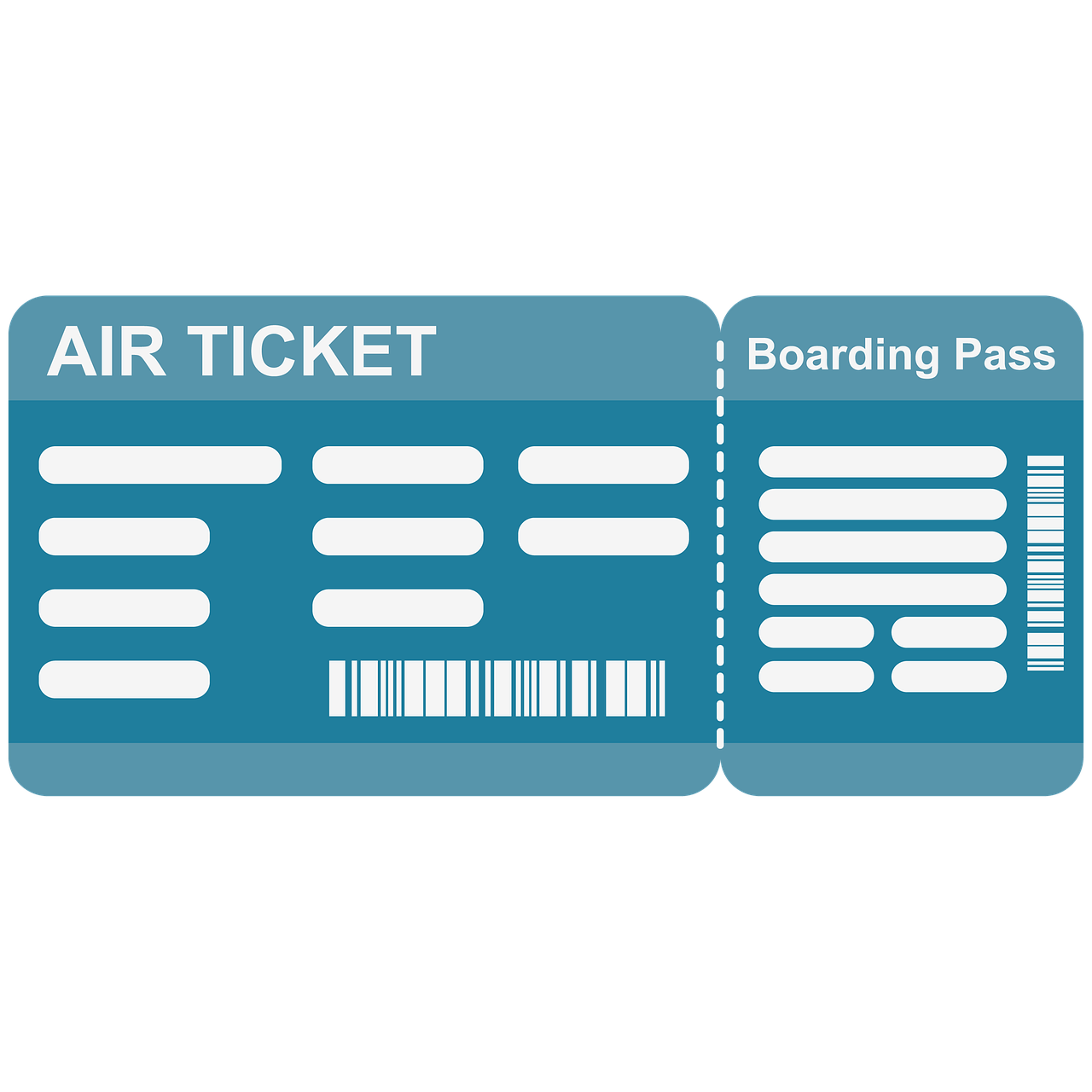Air Ticket PNG Photo