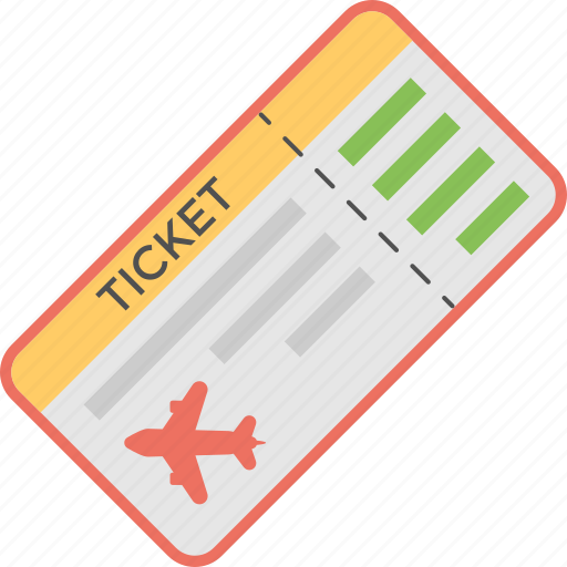 Air Ticket Vector PNG Picture