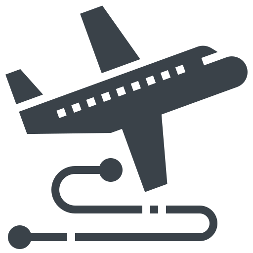 Imagem isolada de PNG de viagens aérea