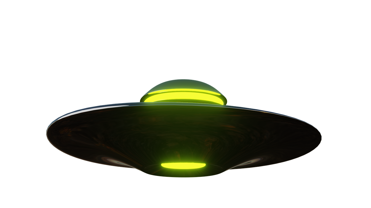 Alien Ship Transparent PNG