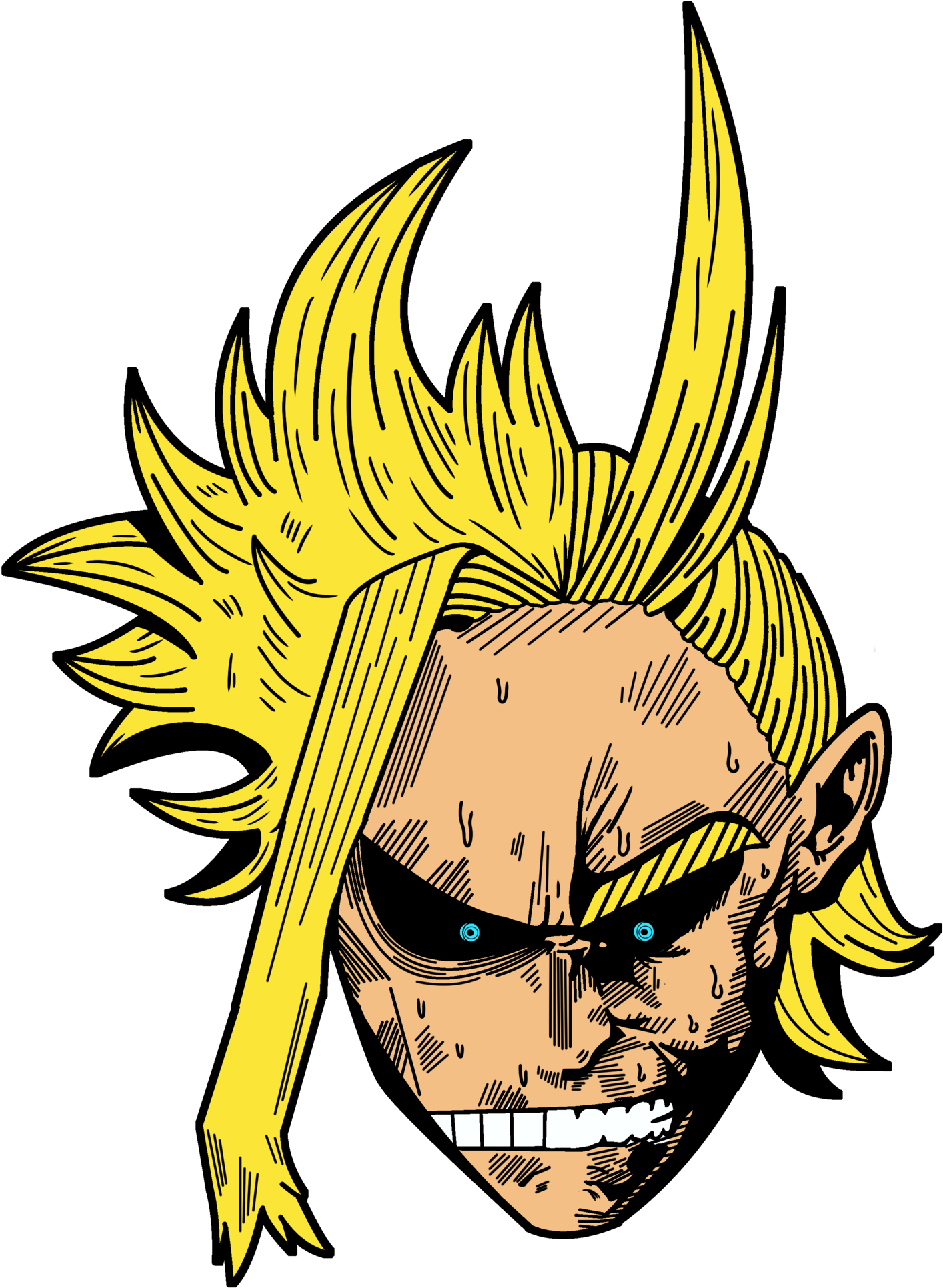 All Might PNG Isolated File