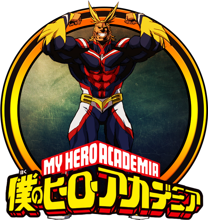 All Might PNG Isolated Image