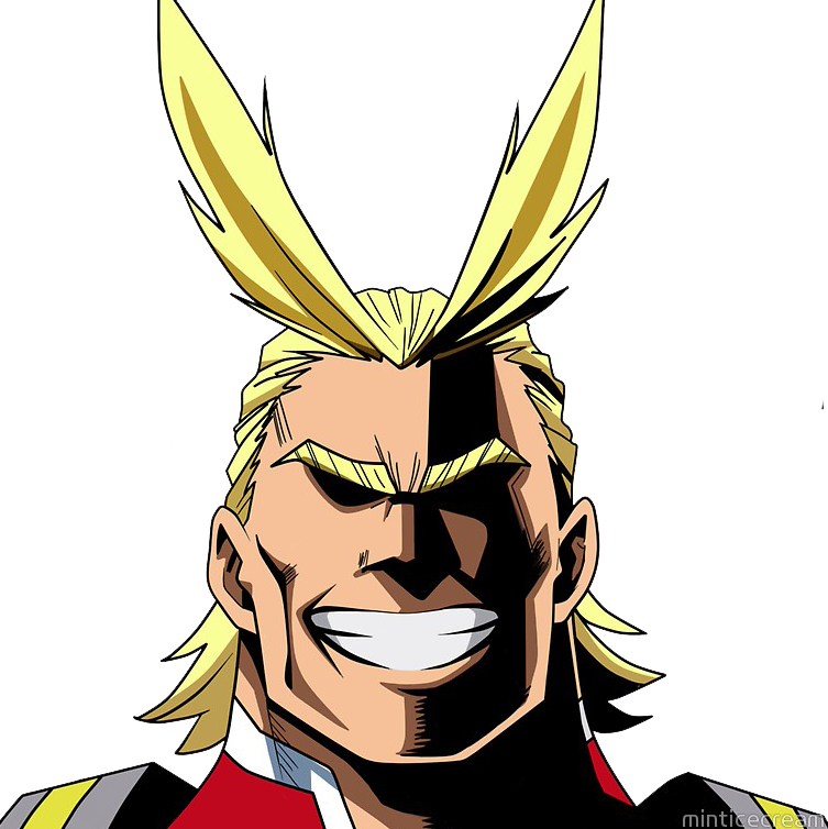 All Might PNG Isolated Photos
