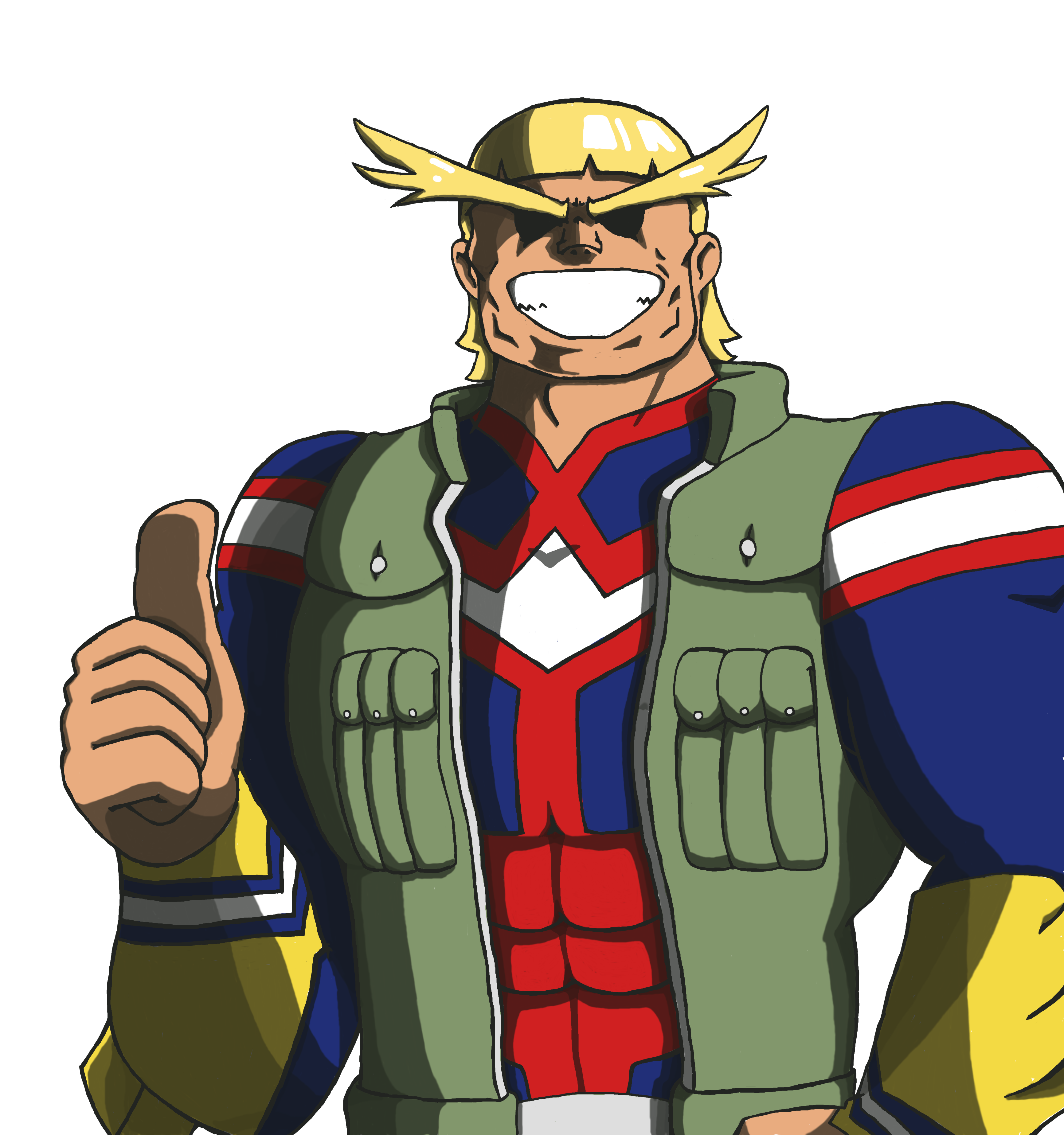 All Might Transparent PNG