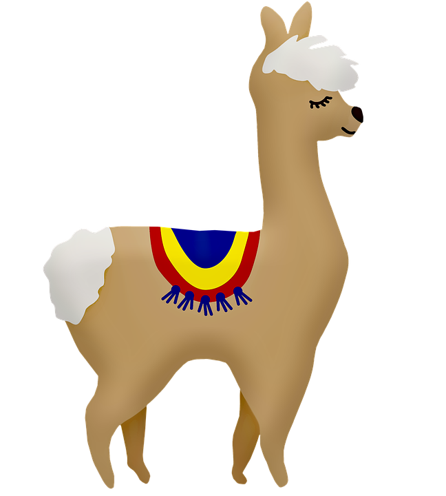 Alpaca PNG Isolated HD