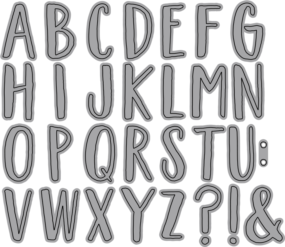 Fichier PNG alphabet