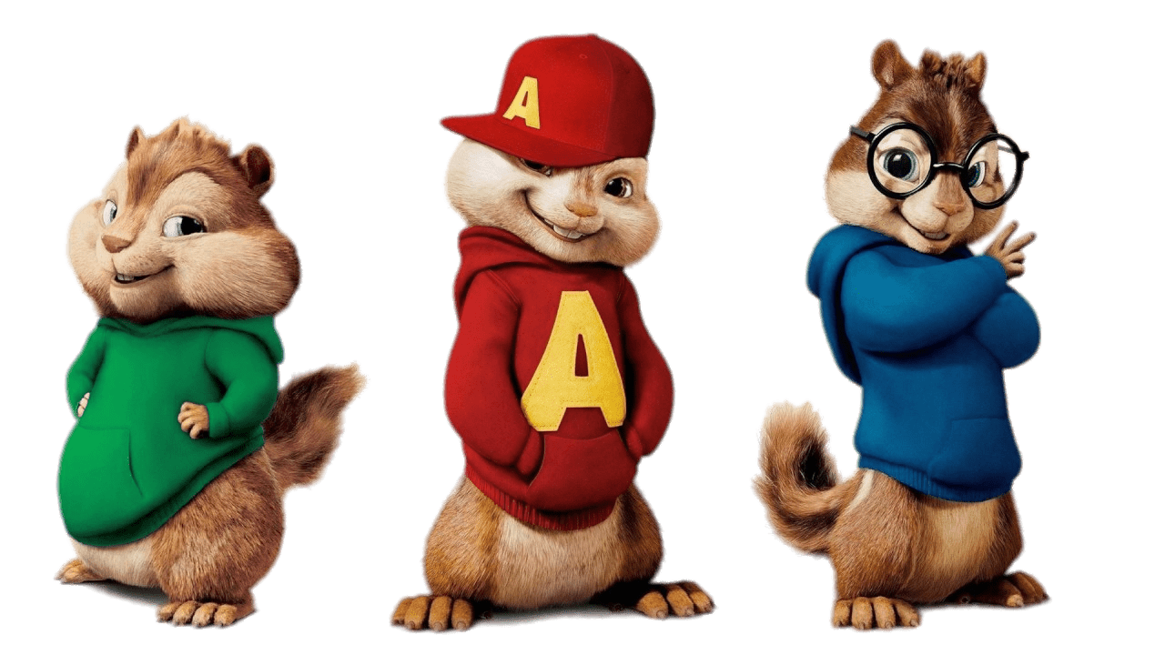 Alvin e limmagine PNG di Chipmunks