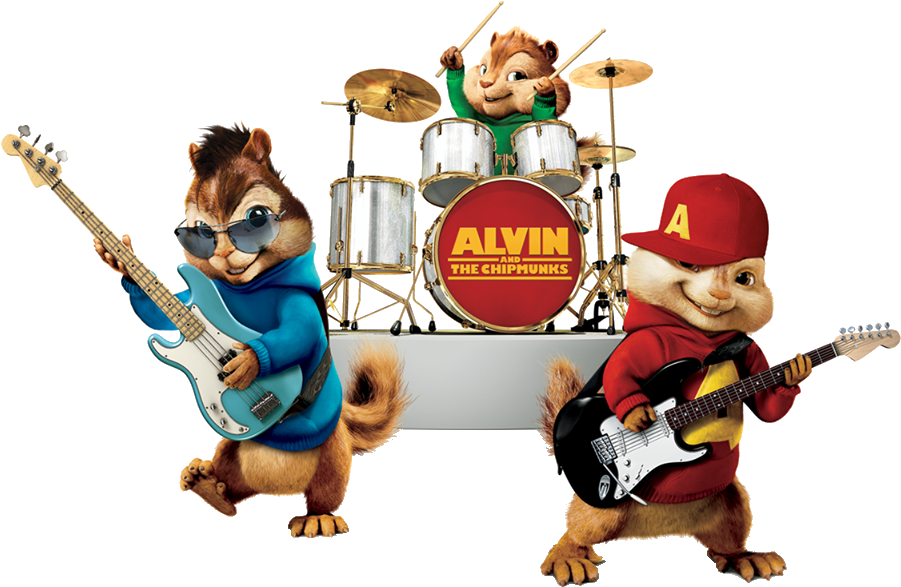 Alvin и Bupmunks PNG