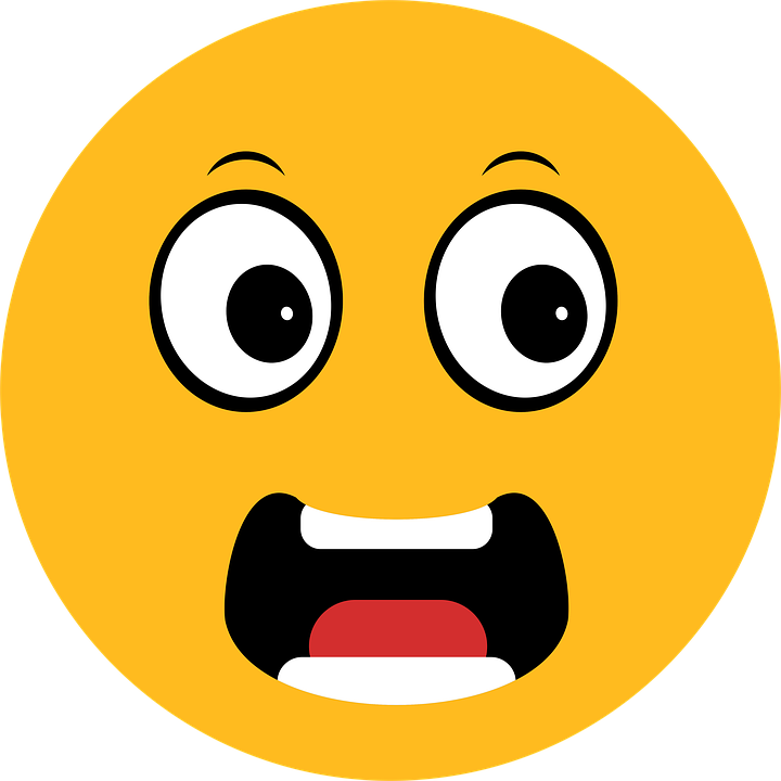 Reacción sorprendida Emoji PNG aislada HD