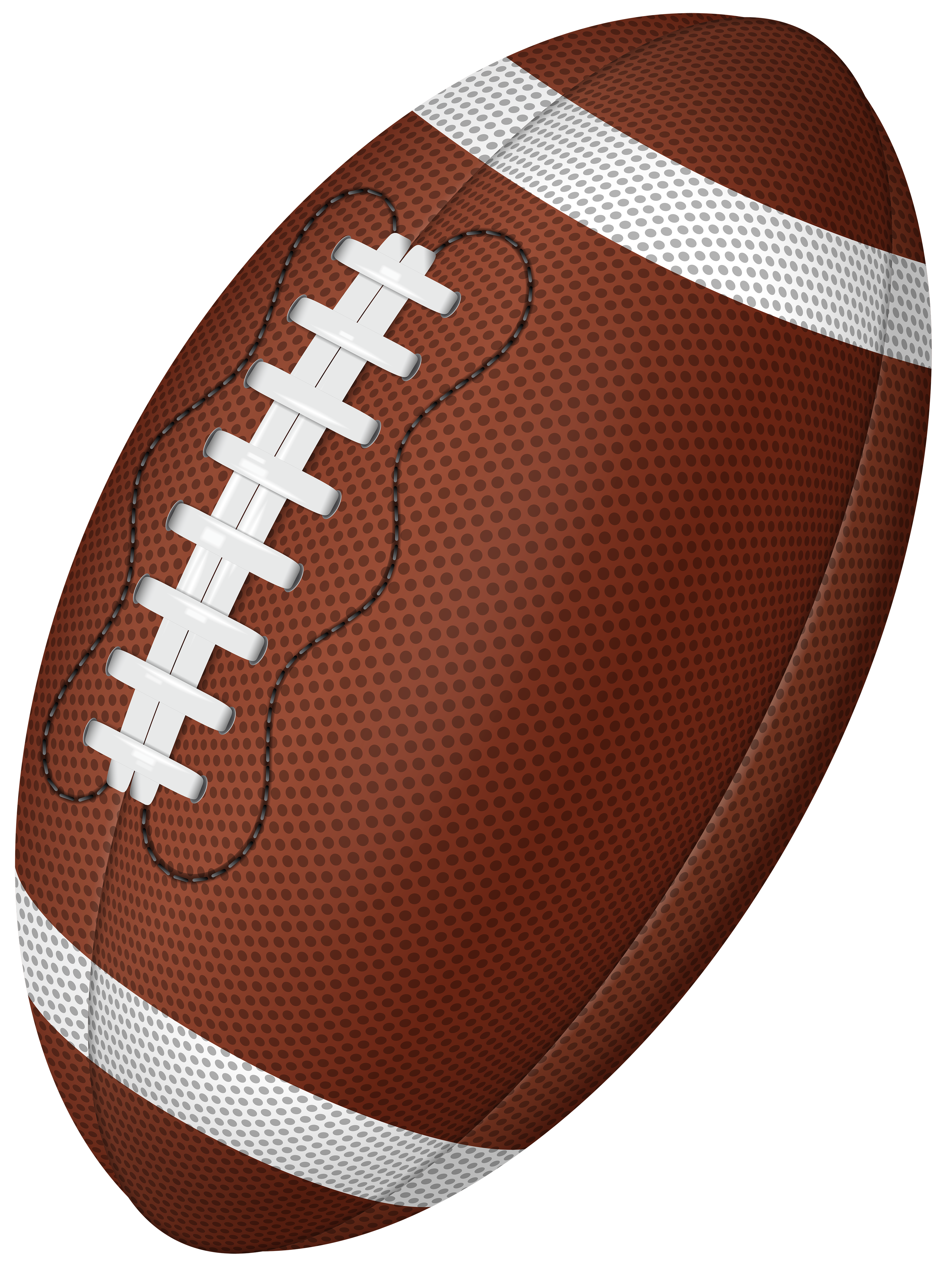 American Football PNG Isolated File
