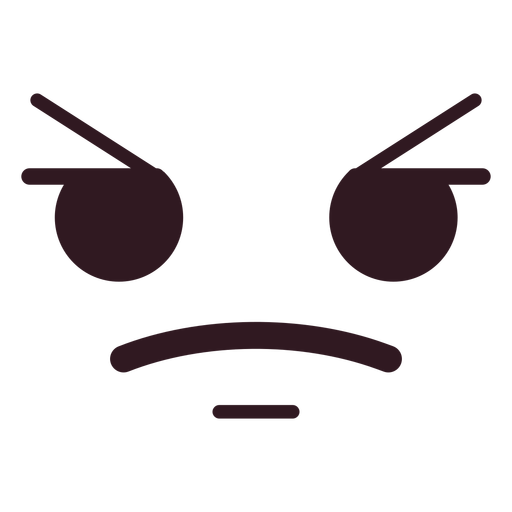 Angry Background Isolated PNG
