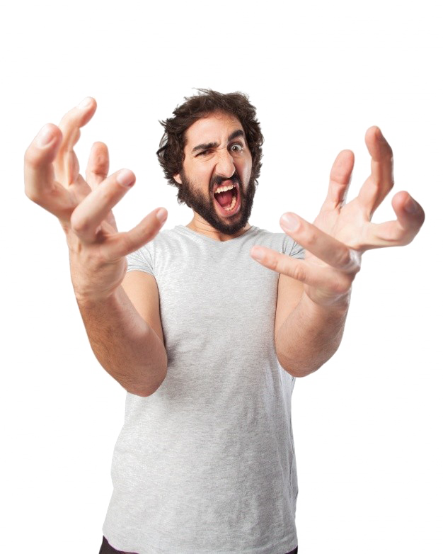 Angry PNG Picture