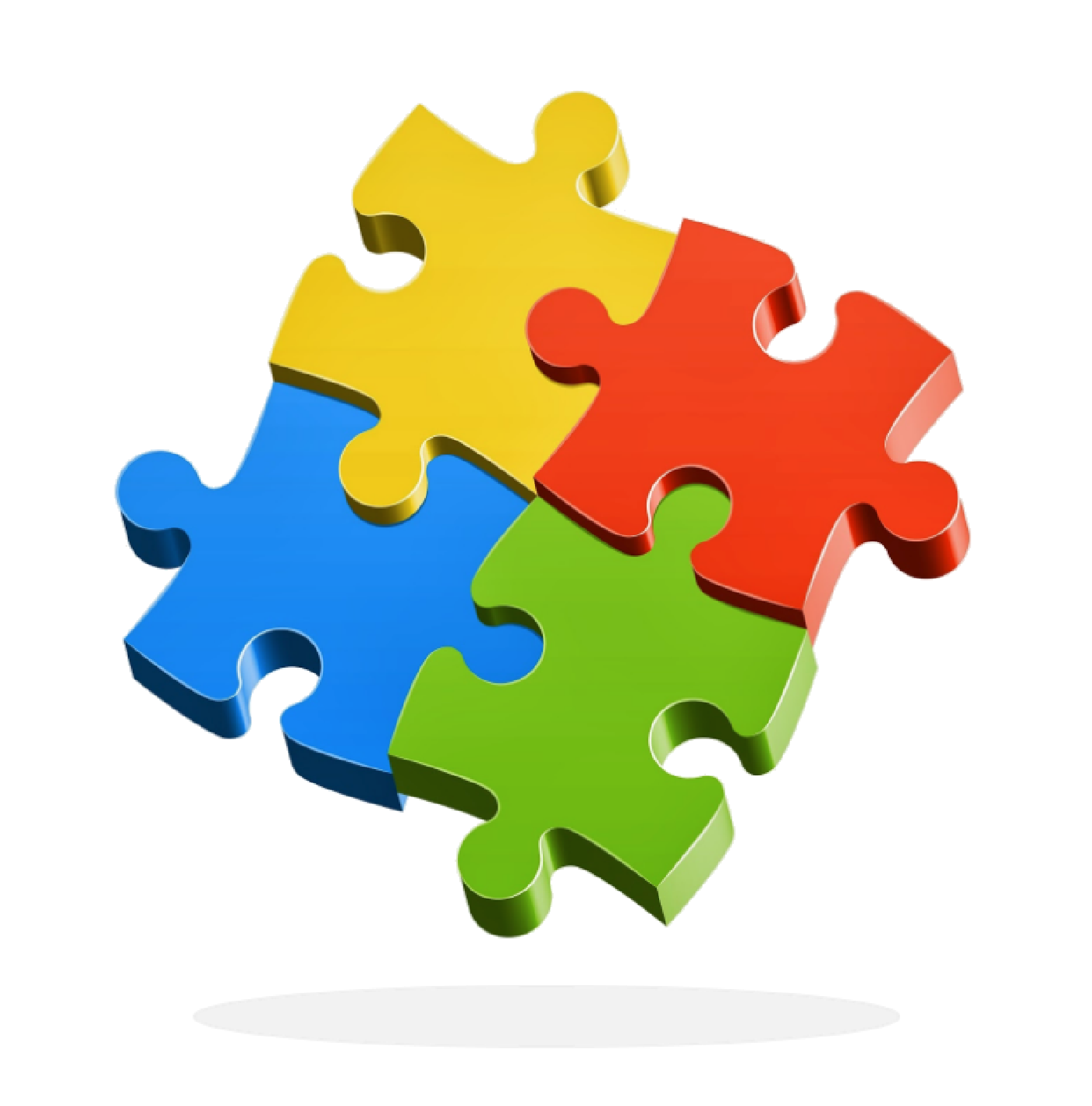 Autism Puzzle PNG Isolated Pic