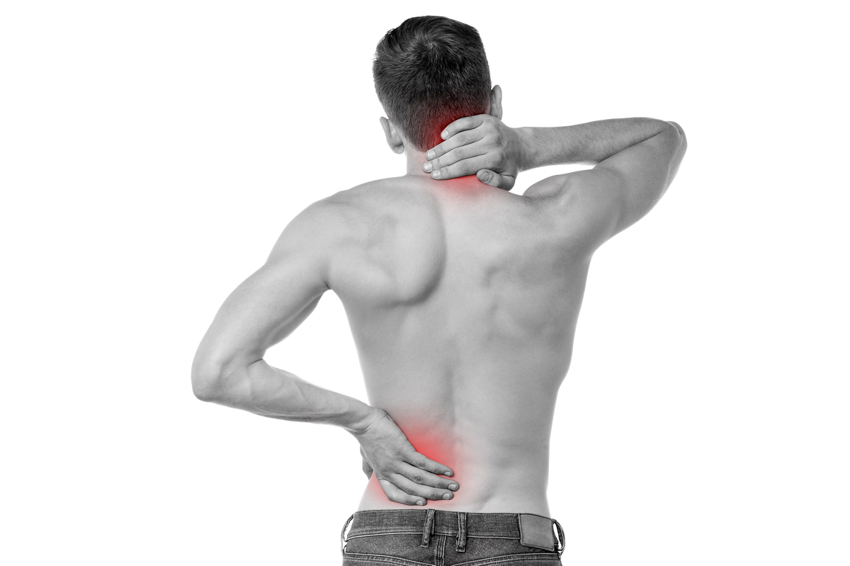 Rückenschmerzen PNG Hintergrund Bild
