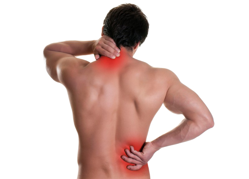 Sakit punggung PNG terisolasi hd