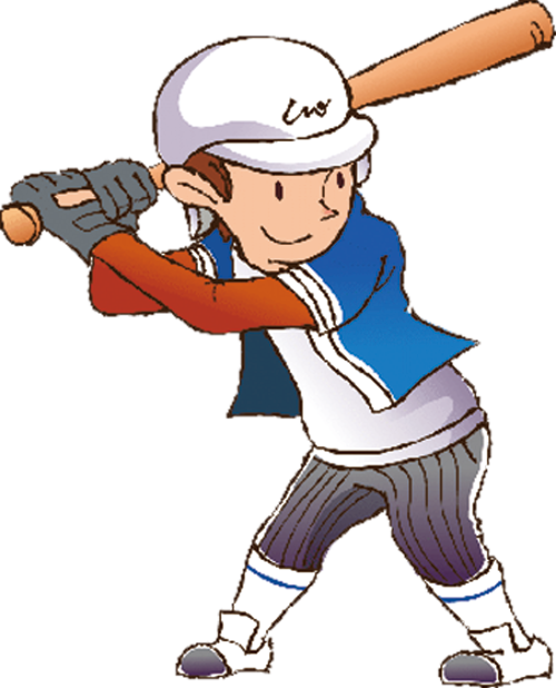 Giocatore di baseball PNG Clipart