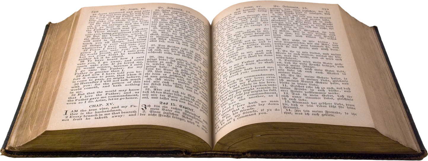หนังสือพระคัมภีร์ PNG ภาพแยก