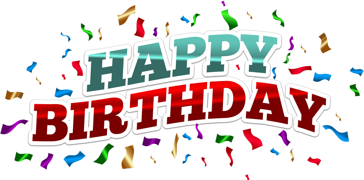 Logotipo de cumpleaños PNG Free Download
