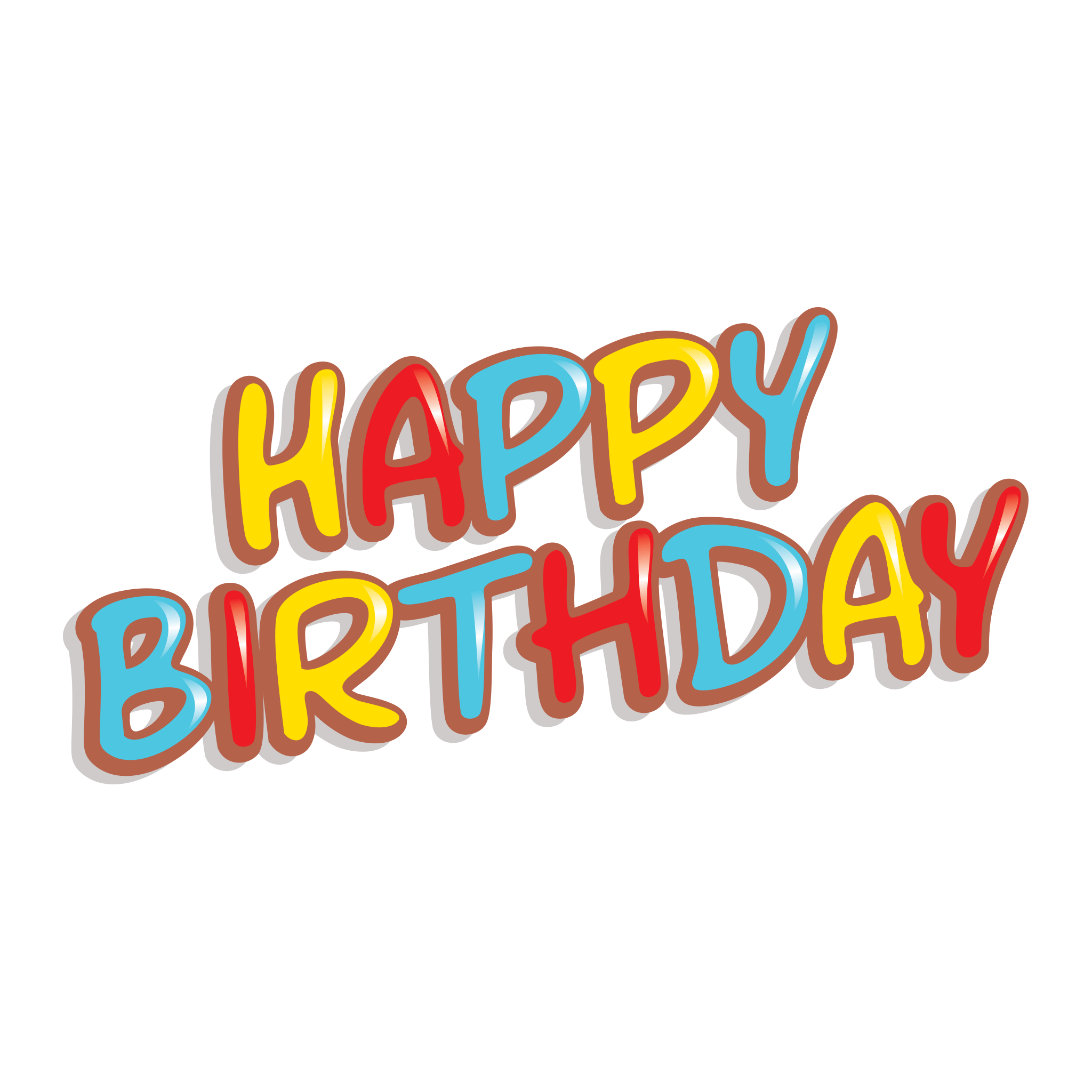 Birthday Logo PNG HD Isolated