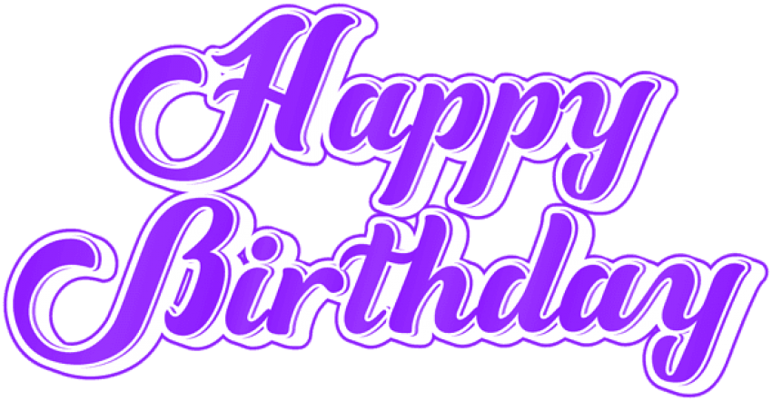 Birthday Logo PNG HD