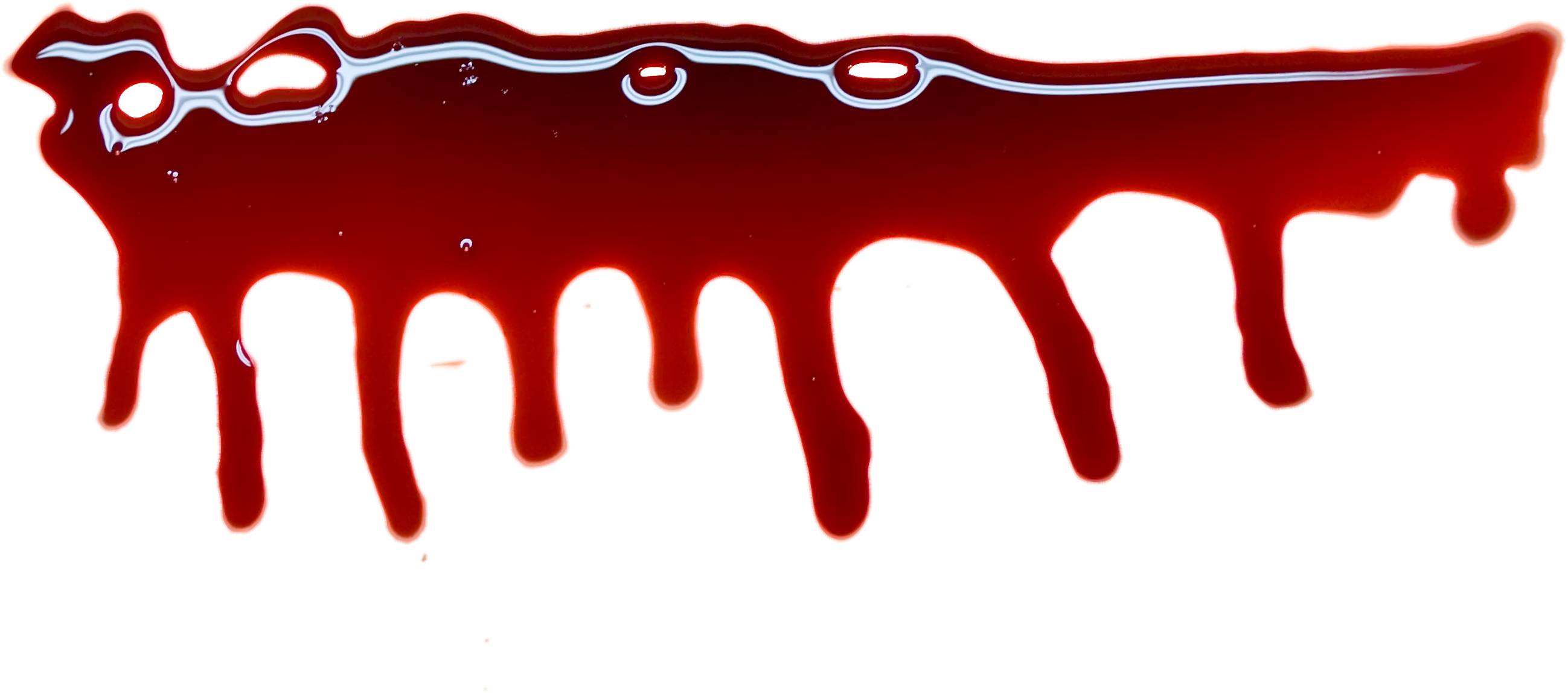 Blood Falling PNG Pic