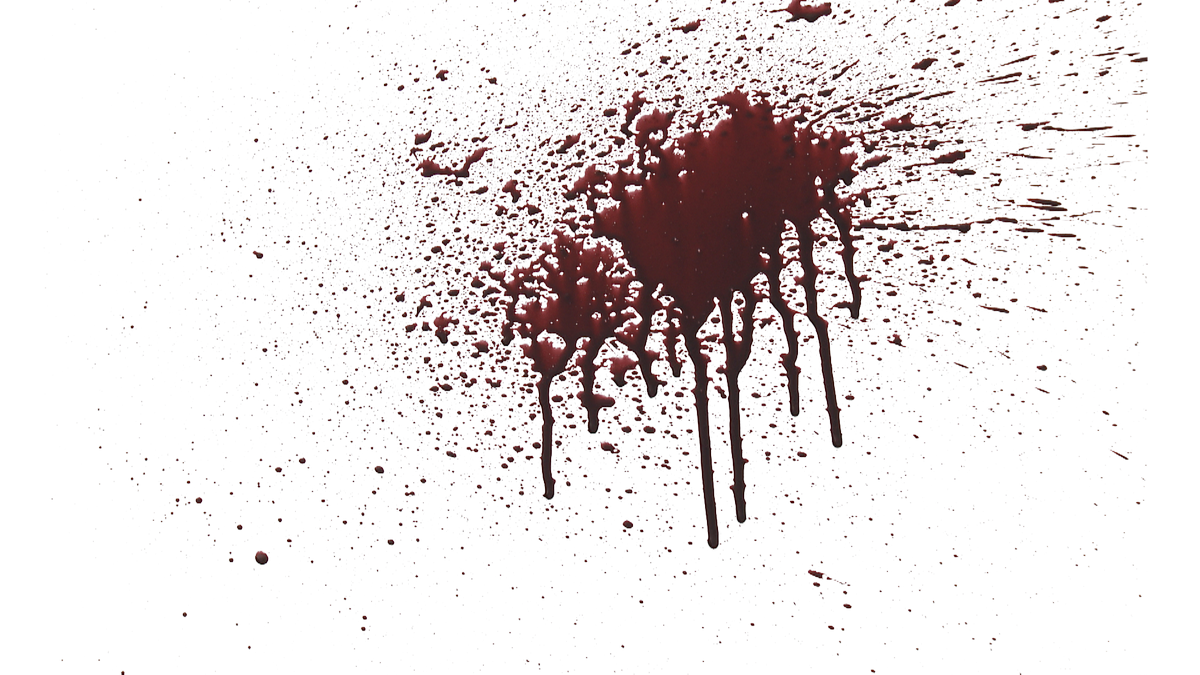 Blood Splatter PNG Isolated HD