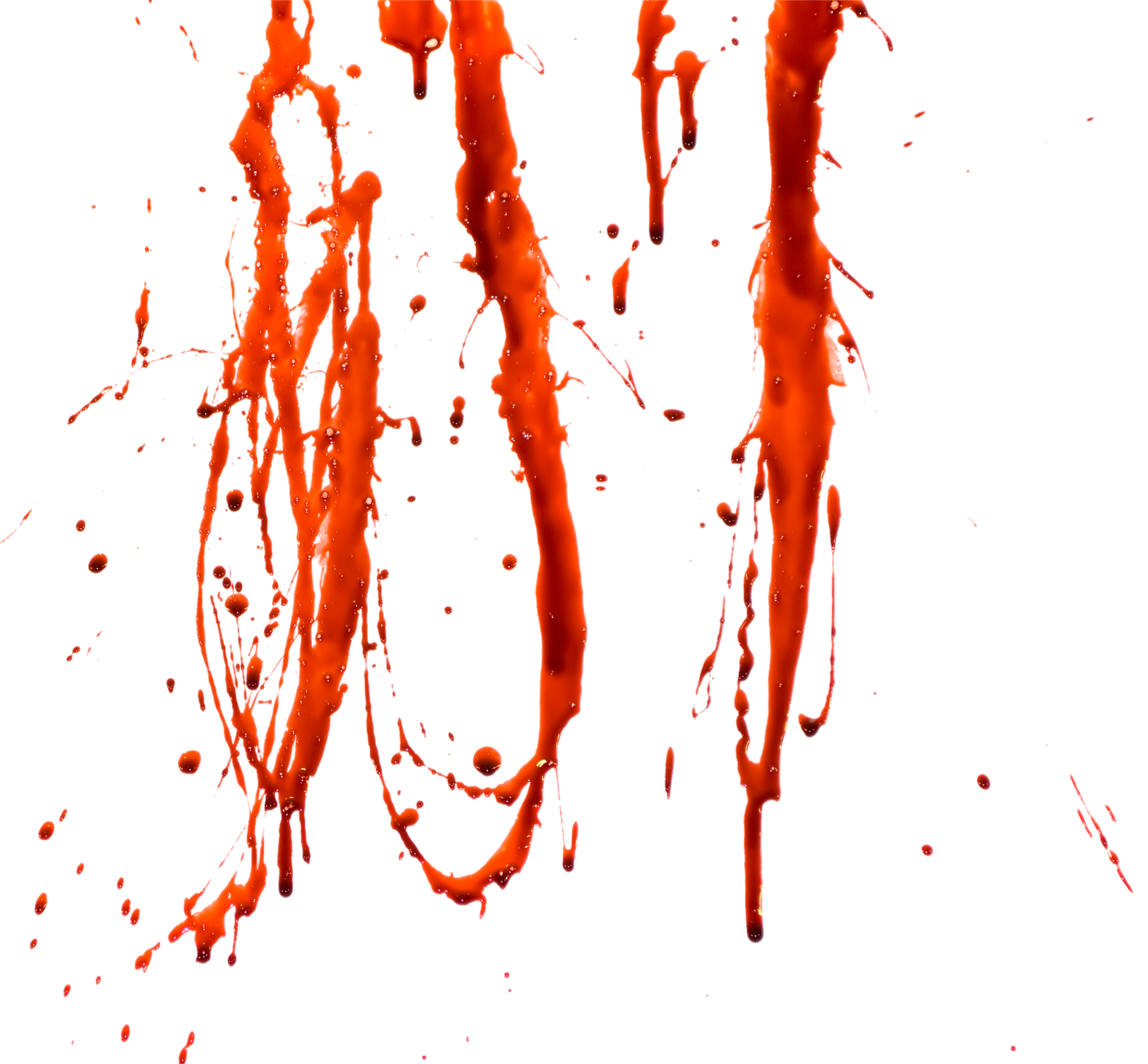 Blood Splatter PNG Isolated Image