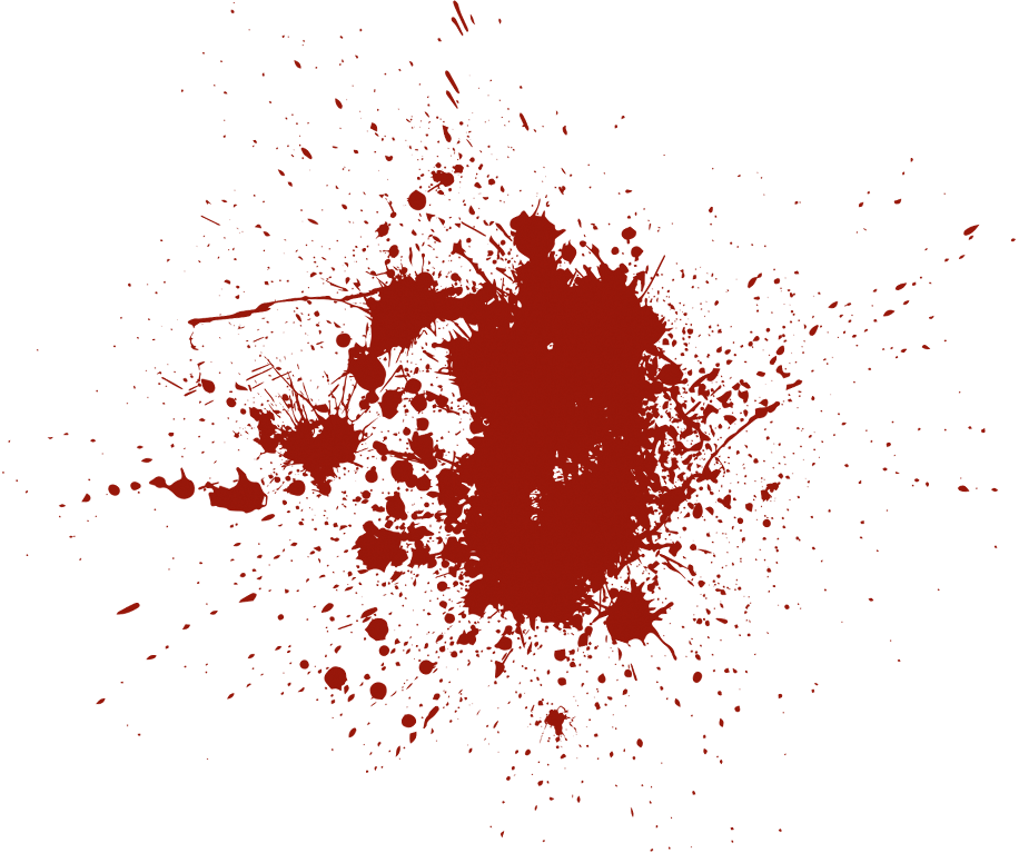 Blood Splatter PNG Photos