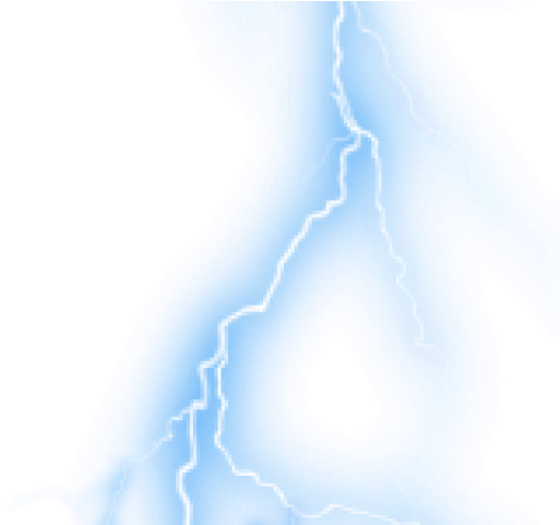 Blue Lightning PNG Photos