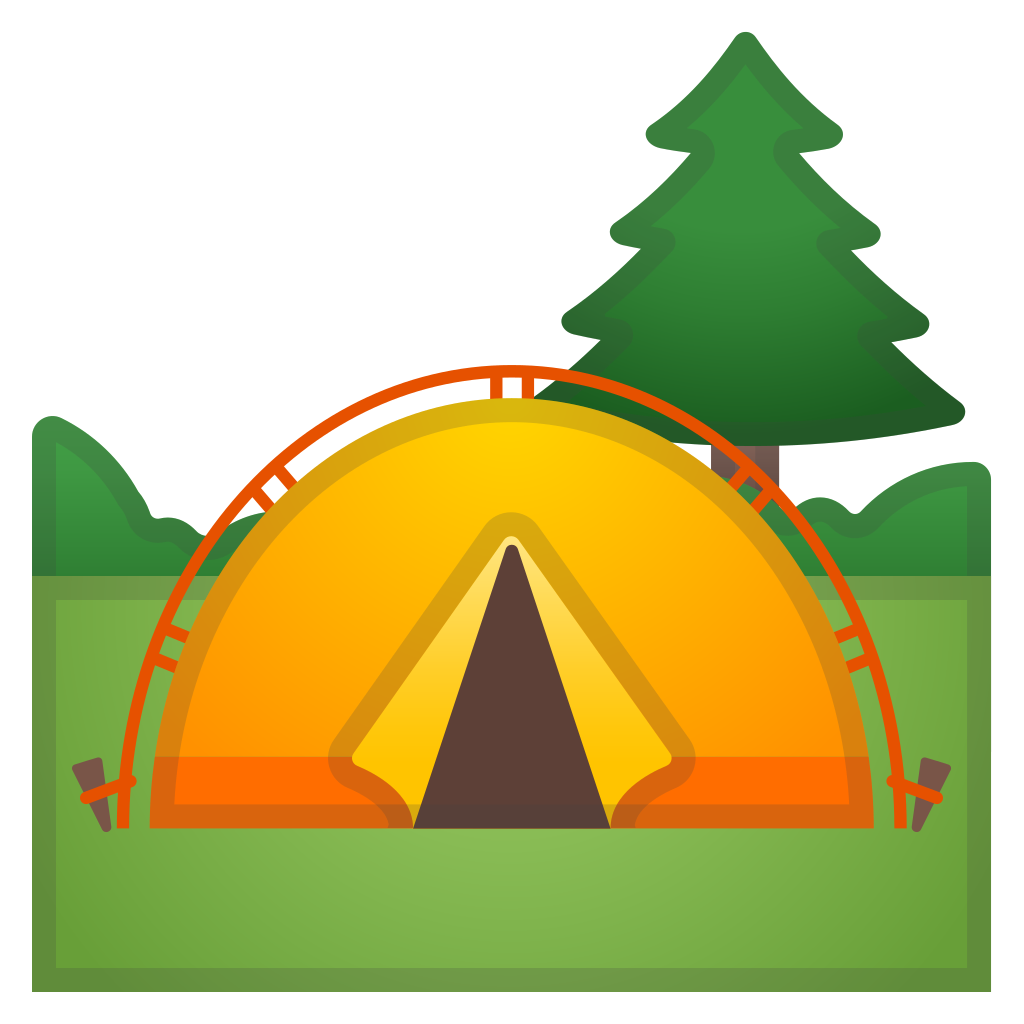 Camping Tent PNG Isolated Image
